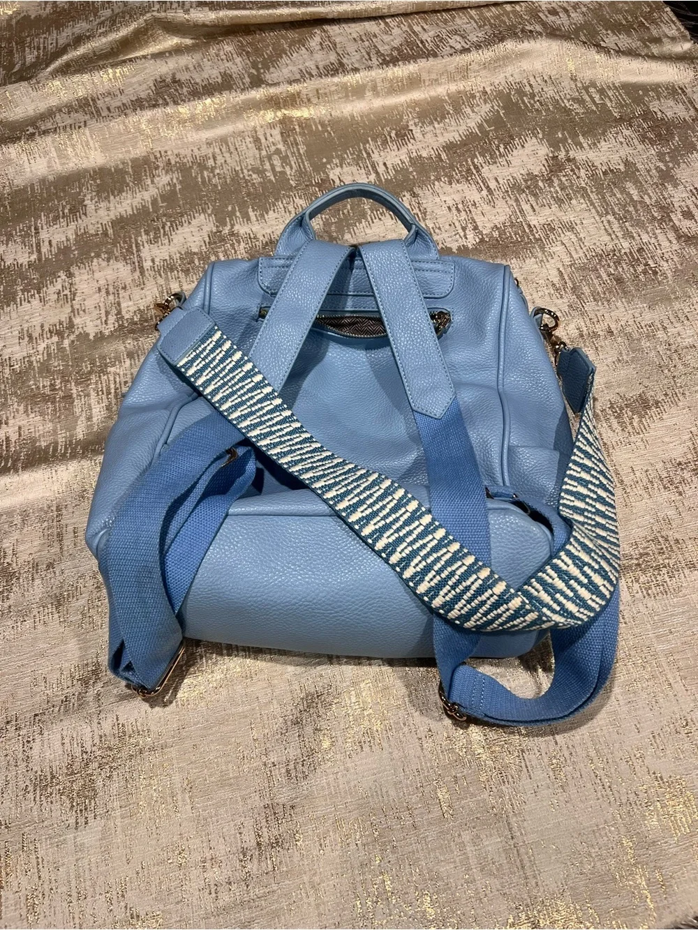 Urban Expressions Light Blue Women's  Backpack - Unbranded